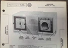 Firestone Model 4-A-92 Clock Radio Photofact. Fixed Price $6.50.