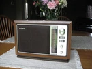 Vintage Sony ICF-9740W Am Fm Table Top Radio. Fixed Price $79.00.