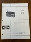 Sharp FY-151 FYS-151 Transistor Radio Service Manual Vintage Oem Diagrams. Fixed Price $29.99.