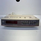 Vintage Softlite Clock Radio Model 7-4657A Am/fm Alarm White Rare. Fixed Price $34.95.