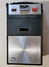 Vintage Solid State Portable Tape Cassette Recorder M8400B W. Carry Strap. Fixed Price $15.00.