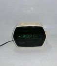 Panasonic Rc 55 Digital Alarm Clock Radio Japan White/tan Flaws Working. Fixed Price $44.99.