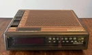 Vintage Wood Grain Retro Radio Alarm Clock Magnavox D-3620 Works. Fixed Price $14.99.