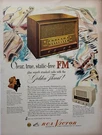 Rca Victor Fm Radio 68R3 Ephemera 1947 Golden Throat Wall Art Decor 68R2. Fixed Price $16.99.