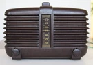 Crosley 1939 Antique Bakelite Tube Radio Model 648 Super Sextette. Fixed Price $160.00.