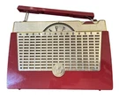 Westinghouse Tube Radio Vintage 1954 H-4114P Red, Rare, Portable Untested. Fixed Price $145.00.
