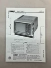 Ktv KT-526 Service Manual Sams Photofact Free Shipping. Fixed Price $12.00.