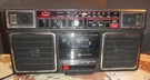 1988 General Electric Boombox Model 3-5452A Cassette Radio Recorder Player. Fixed Price $167.19.