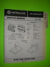 Hitachi KH-434 Service Manual Original Repair Book Am/fm 2 Band Radio. Fixed Price $19.98.