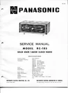 Vintage Panasonic Service Manual- Models RC-185 Solid State 1-BAND Clock Radio. Fixed Price $8.99.
