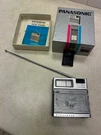 Vintage Panasonic RF-618 Am/fm Transisitor Radio Box. Fixed Price $29.99.