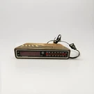 Vtg Ge Digital Alarm Clock Radio Model 7-4612A Am/fm Woodgrain Tested Working. Fixed Price $23.00.