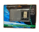 Acoustix Am/fm Tv Personal Portable Radio Ventage. Fixed Price $12.50.