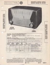 1952 Motorola 62X11U Radio Service Manual Photofact 62X12U 62X13U Schematic Fix. Fixed Price $8.99.