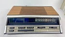 General Electric 7-4666A Alarm Clock Am Fm Radio Wood Grain Works Vintage. Fixed Price $15.00.