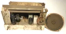 Vintage Westinghouse H-122 Tabletop: Untested Chassis & Working 4 Ohm Speaker. Fixed Price $40.00.