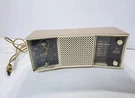 Vintage General Electric Transistor Radio Alarm Clock C-496A Cocoa White Works!. Fixed Price $45.00.