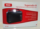 Rca Superradio Iii RP7887 High Performance Am/fm Portable New In Box. Fixed Price $79.99.