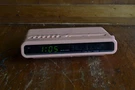 Sharp FX-C22(P) Pink Digital Clock Radio Am Fm Vintage Hong Kong Tested. Fixed Price $39.95.