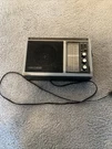 Vtg. General Electric Model 7-2875A Portable Am/fm Radio Mini Works But Read. Fixed Price $24.99.