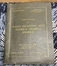 Rare Navships 91875A An/srr 11 12 13 Instruction Book Rca Navy Radio Manual 1953. Fixed Price $74.99.