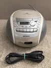 Sony CFD-E90 Boombox Cd Radio Cassette-corder Portable White Read Description. Fixed Price $69.95.