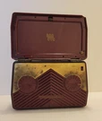 Vintage 1950 Motorola 5M2U "midget" Portable Tube Radio. Fixed Price $43.00.