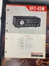 Sony 8FC-45W Original Service Manual. Fixed Price $15.71.