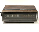 Vintage 7-4305B Flip Clock Radio Woodgrain Tested Working W/ Some Issues. Fixed Price $39.99.