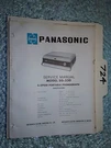 Panasonic SG-530 Service Manual Original Repair Book Portable Turntable. Fixed Price $25.00.