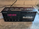 Vintage Soundesign Model 3838 Am/fm Clock Radio Cassette Player Woodgrain. Fixed Price $49.95.