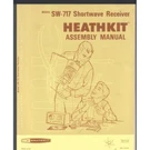 Heathkit Shortwave Radio SW-717 Assembly Manual 54 Pages Comb Bound Gloss Cover. Fixed Price $19.99.