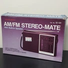 Realistic 12-131 Am/fm Stereo-mate Radio Built Speaker Vintage Vtg. Fixed Price $29.71.