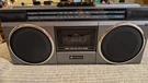 Vintage Hitachi TRK-6830H Am/fm/cassette Boombox 1980S. Fixed Price $49.00.
