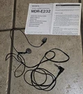 Sony MDR-E232 Fontopia Stereo Dynamic Earphones 1980S W Manual 1ST Ever In Ear!. Fixed Price $119.99.