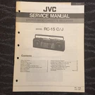 Original Jvc Service Manual For Rc Model Boomboxes Cassette Radio Select One. Fixed Price $8.98.