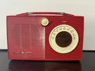 Rare! Mcm General Electric (ge) Red Portable Lunchbox Style 665 Radio (untested). Fixed Price $149.99.