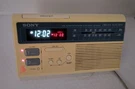 Vintage 1980'S Sony Dream Machine Dual Alarm/fm/am Clock Radio ICF-C221W. Fixed Price $24.59.
