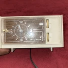 Juliette Vintage Am Alarm Clock Radio Model ACR-708 Works, Untested For Accuracy. Fixed Price $35.00.