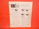 1972 Ford Mustang Mach Ranchero Mark Iv Cougar Philco Am Radio Service Manual. Fixed Price $31.99.