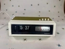 Vintage Panasonic RC-1122 Radio Alarm Clock Am Flip Number 1970S Avocado Green. Fixed Price $199.95.