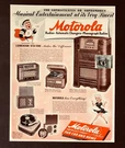 1941 Motorola Advertisement Floor Radio Record Phonograph Music Vtg Print. Fixed Price $10.99.