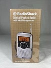 (new) Radioshack Digital Pocket Am/fm Portable Model 12-1475. Fixed Price $32.99.