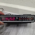 Vtg Ge Digital Clock Radio Woodgrain Red Led Display Model 7-4612BKB Tested. Fixed Price $27.99.