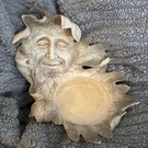 Vintage Oak Leaf Collectibles By Innovation Happy Tree Face Candle Holder. Fixed Price $23.00.