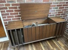 Mcm Credenza Console Zenith Stereo Amplifier Record Player MN2604 Non Working. Fixed Price $750.00.