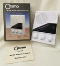 Vintage Shower Water Resistant Am/fm Radio New Open Box Cosmo. Fixed Price $19.73.