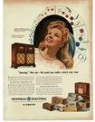 1946 General Electric Radio Floor Console Frances Langford Star. Fixed Price $15.95.