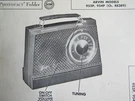 Arvin 952P & 954P Radio Photofact. Fixed Price $6.50.
