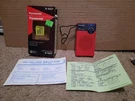 Red Panasonic R-1007 Am Pocket Radio High Sensitive Receiver. Fixed Price $22.00.